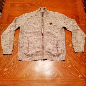 Guess zip up sweater
